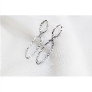 Constellation silver earrings